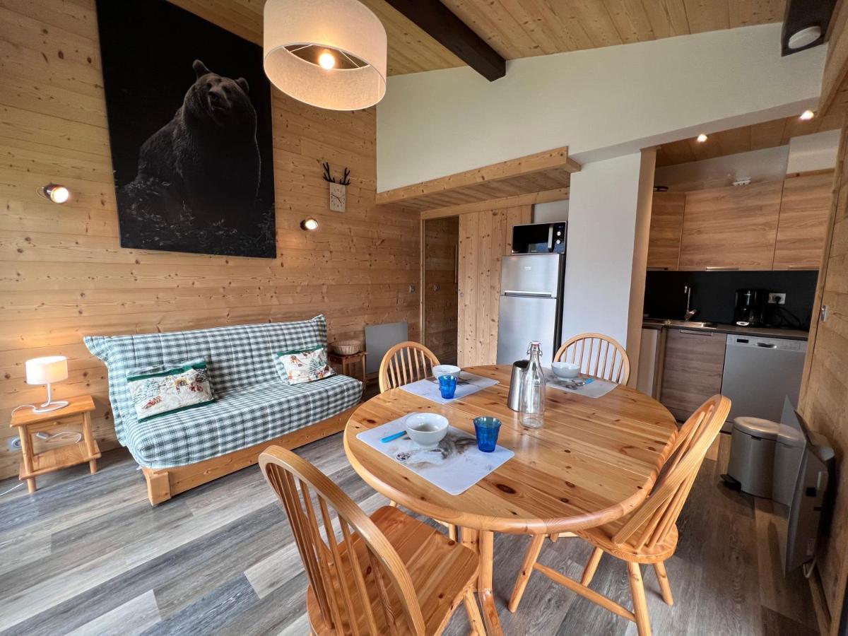 Sapaudia G - Appartement Skis Aux Pieds, Belle Vue La Clusaz Kültér fotó
